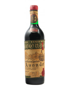 VINO RISERVA SPECIALE 1958 CASA VINICOLA AVONDO Grandi Bottiglie