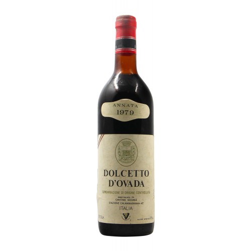 DOLCETTO D'OVADA 1979 CANTINA SOCIALE CALAMANDRANA Grandi Bottiglie