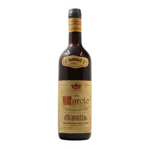BAROLO 1967 CAPETTA Grandi Bottiglie