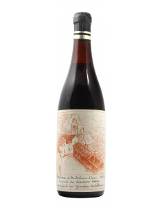 BARBERA DI MONTECHIARO D'ACQUI 1979 GARRONE RENZO Grandi Bottiglie