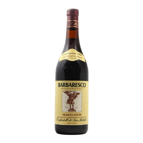BARBARESCO VIGNETO COTTA' 1980 CONFRATELLI DI SAN MICHELE Grandi Bottiglie