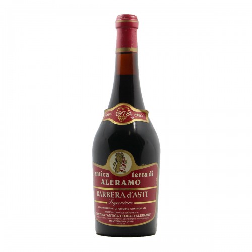 BARBERA D'ASTI SUPERIORE 1978 ANTICA TERRA D'ALERAMO Grandi Bottiglie