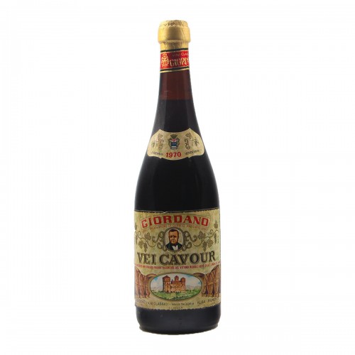 VEI CAVOUR 1970 GIORDANO Grandi Bottiglie