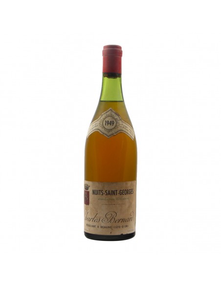 NUITS SAINT GEORGES CLEAR COLOUR 1949 CHARLES BERNARD Grandi Bottiglie