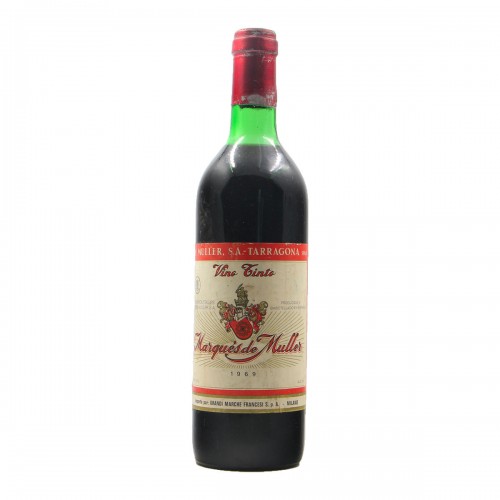VINO TINTO 1969 MARQUES DE MULLER Grandi Bottiglie