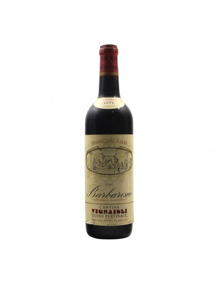 BARBARESCO 1971 CANTINA VIGNAIOLI ELVIO PERTINACE Grandi Bottiglie