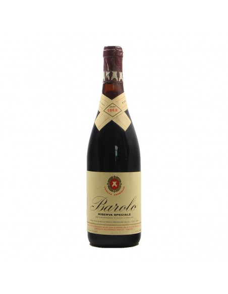 BAROLO RISERVA SPECIALE 1968 TENUTA CEREQUIO Grandi Bottiglie