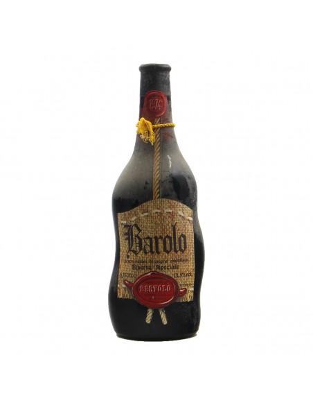 BAROLO RISERVA SPECIALE 1974 BERTOLO Grandi Bottiglie