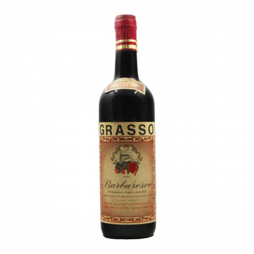 BARBARESCO 1970 GRASSO EMILIO Grandi Bottiglie