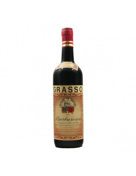 BARBARESCO 1970 GRASSO EMILIO Grandi Bottiglie