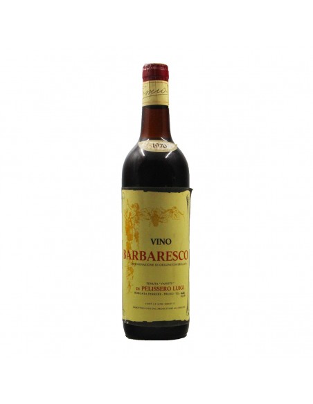 BARBARESCO 1970 PELISSERO LUIGI Grandi Bottiglie