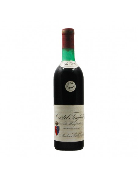 DOLCETTO CASTEL TAGLIOLO ALTO MONFERRATO RIS.1970 MARCHESE PINELLI GENTILE Grandi Bottiglie