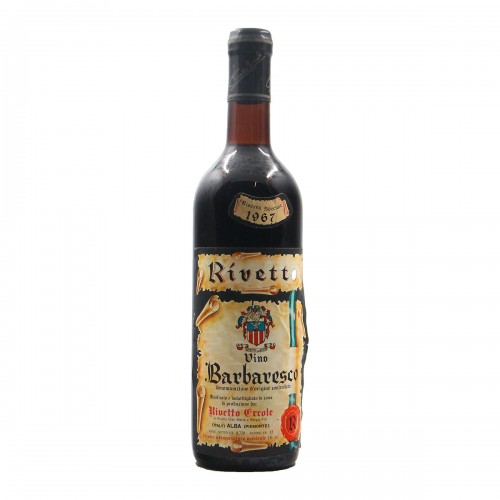 BARBARESCO RISERVA SPECIALE 1967 RIVETTO ERCOLE Grandi Bottiglie