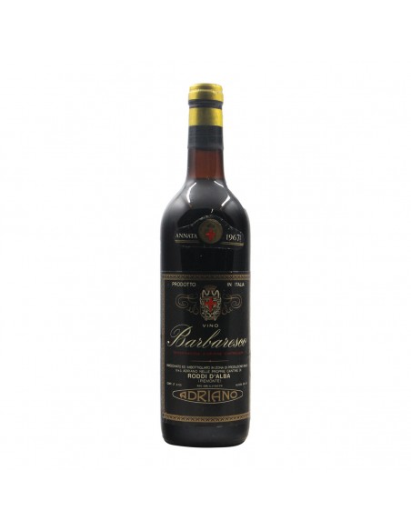BARBARESCO 1967 ADRIANO Grandi Bottiglie