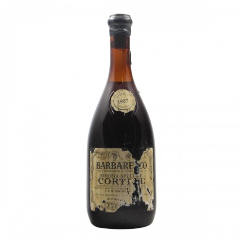 BARBARESCO RISERVA SPECIALE 1967 CORTESE Grandi Bottiglie