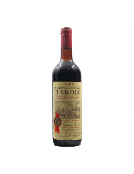 BAROLO RISERVA SPECIALE 1967 NICOLELLO Grandi Bottiglie