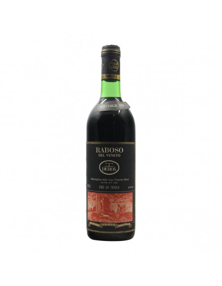 RABOSO DEL VENETO 1974 CANTINE DEROA' Grandi Bottiglie