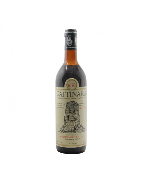 FRATELLI BERTELETTI  GATTINARA 1970 FRATELLI BERTELETTI