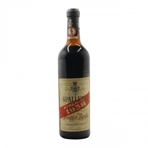 CHIANTI RISERVA POGGIO REALE 1958 SPALLETTI Grandi Bottiglie