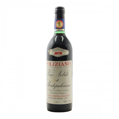 VINO NOBILE DI MONTEPULCIANO 1978 POLIZIANO Grandi Bottiglie
