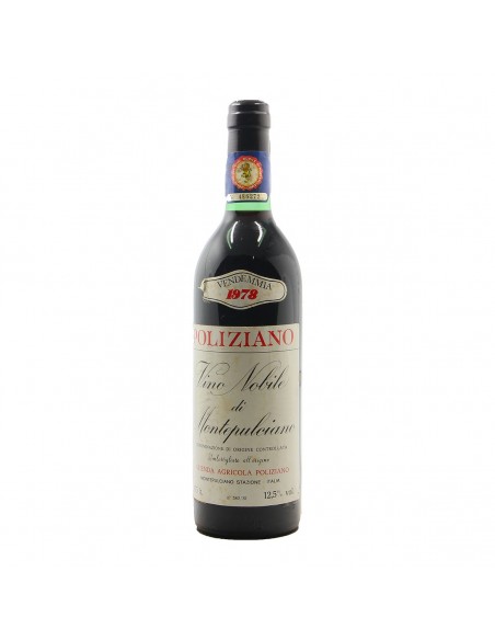 VINO NOBILE DI MONTEPULCIANO 1978 POLIZIANO Grandi Bottiglie