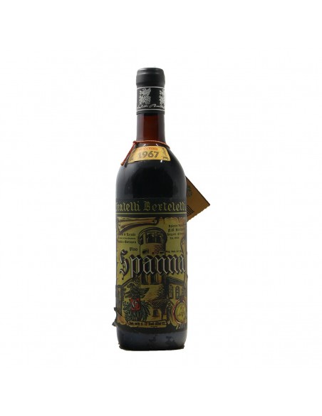 SPANNA CASTELLO DI LOZZOLO 1967 FRATELLI BERTELETTI Grandi Bottiglie