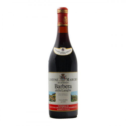 BARBERA DELLE LANGHE 1980 MARCHESI DI BAROLO Grandi Bottiglie