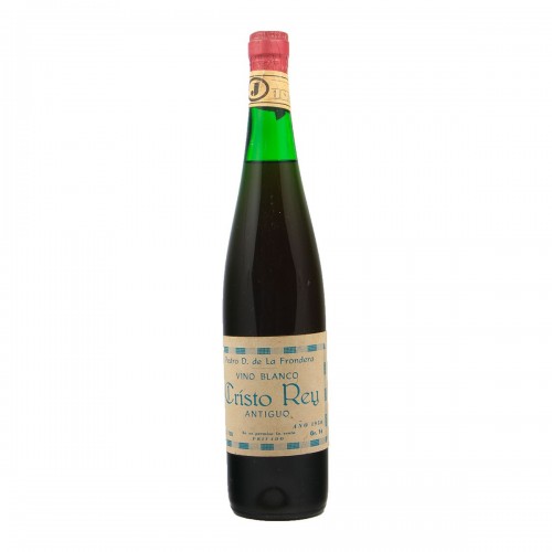 VINO BLANCO CRISTO REY 1950 PEDRO DE LA FRONTERA Grandi Bottiglie