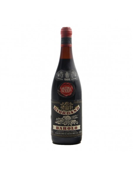 BAROLO RISERVA 1968 GIORDANO Grandi Bottiglie
