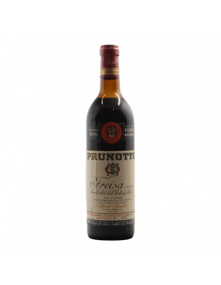 FREISA SECCO RISERVA CIABOT DEL PRETE 1970 PRUNOTTO Grandi Bottiglie