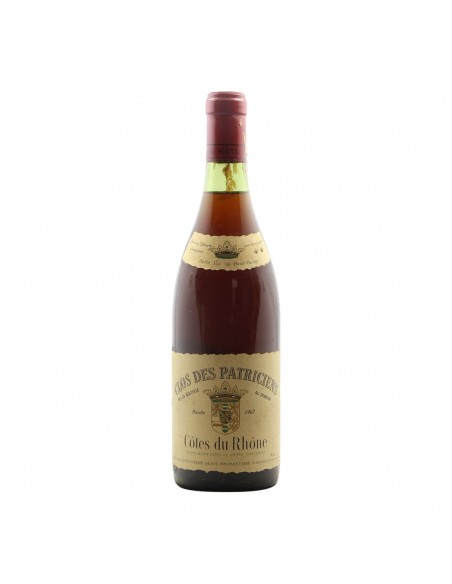 CLOS DES PATRICIENS COTES DU RHONE 1967