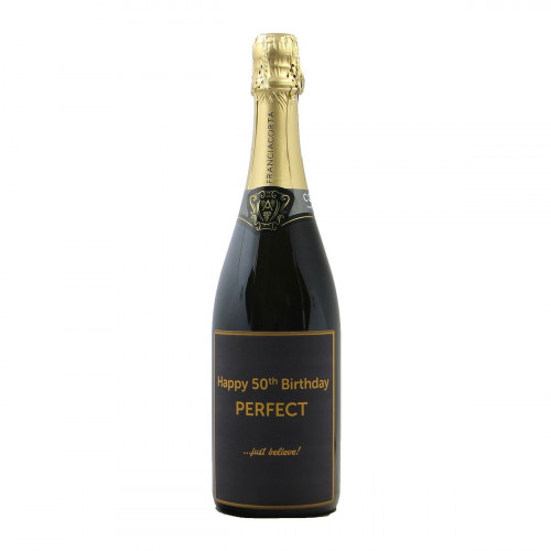 Bottiglia vino Personalizzata Franciacorta Extra Brut