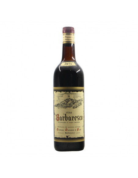 Giordano Giovanni Barbaresco 1971 Grandi Bottiglie