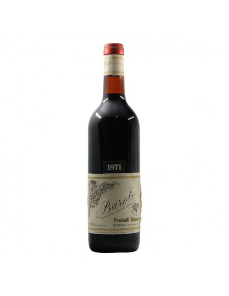Fratelli Barale Barolo 1971 Grandi Bottiglie