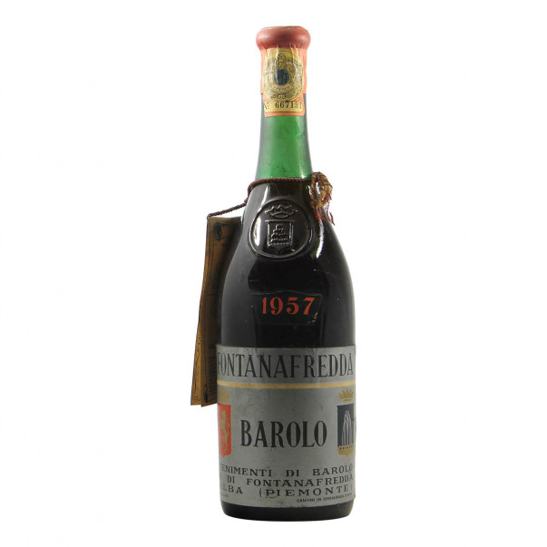 Fontanafredda Barolo 1957 Clear Color Grandi Bottiglie