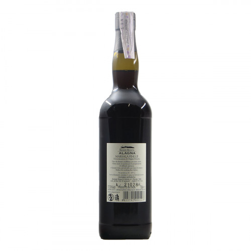 Bottiglia vino personalizzata Marsala Fine Ambra Secco Alagna