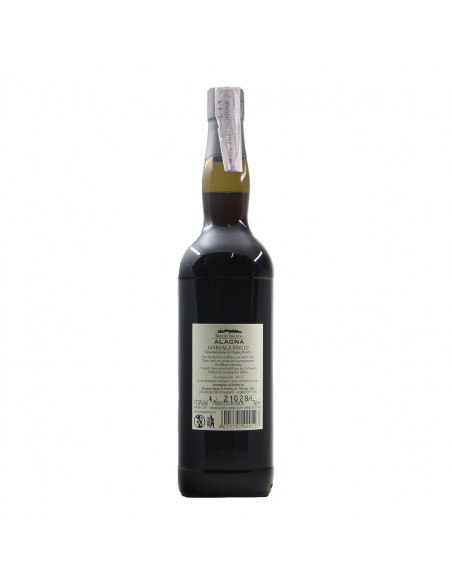 Bottiglia vino personalizzata Marsala Fine Ambra Secco Alagna