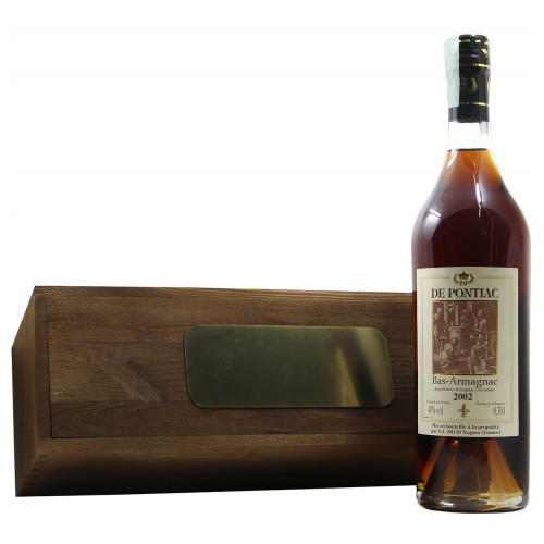 BAS ARMAGNAC CON CASSETTA LEGNO PERSONALIZZATA