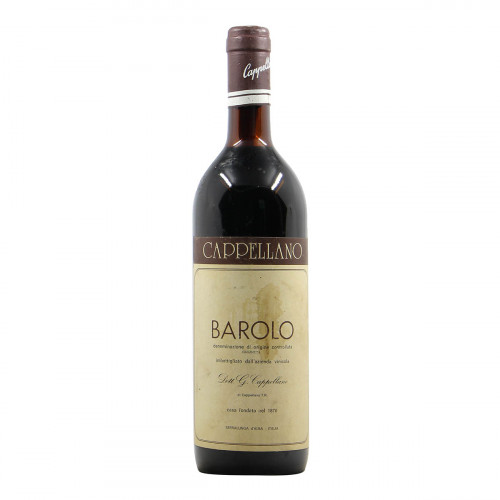 Cappellano Barolo 1980 Fronte