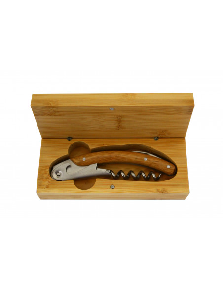 CAVATAPPI CON SCATOLINA BAMBOO PERSONALIZZATA - MIKE
