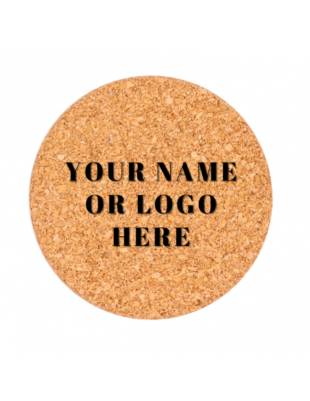 sottobicchieri sughero personalizzati