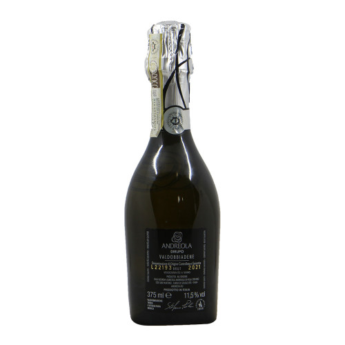 BOTTIGLIA VINO PERSONALIZZATA 375 ML PROSECCO VALDOBBIADENE DIRUPO BRUT 2021 ANDREOLA