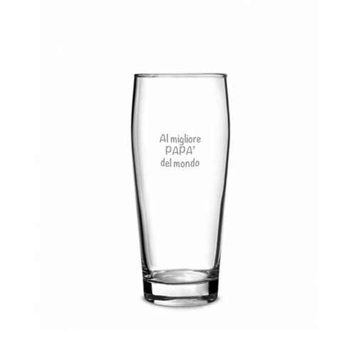 BICCHIERE BIRRA BILLY 465 ML PERSONALIZZATO