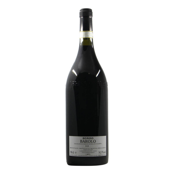 BOTTIGLIA VINO PERSONALIZZATA BAROLO MAGNUM 2018 SORDO GIOVANNI