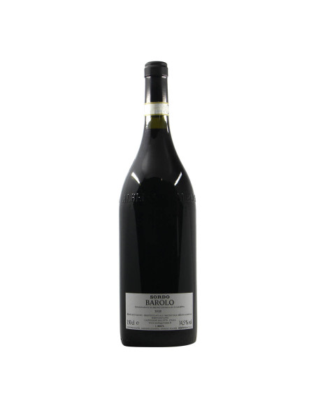 BOTTIGLIA VINO PERSONALIZZATA BAROLO MAGNUM 2018 SORDO GIOVANNI