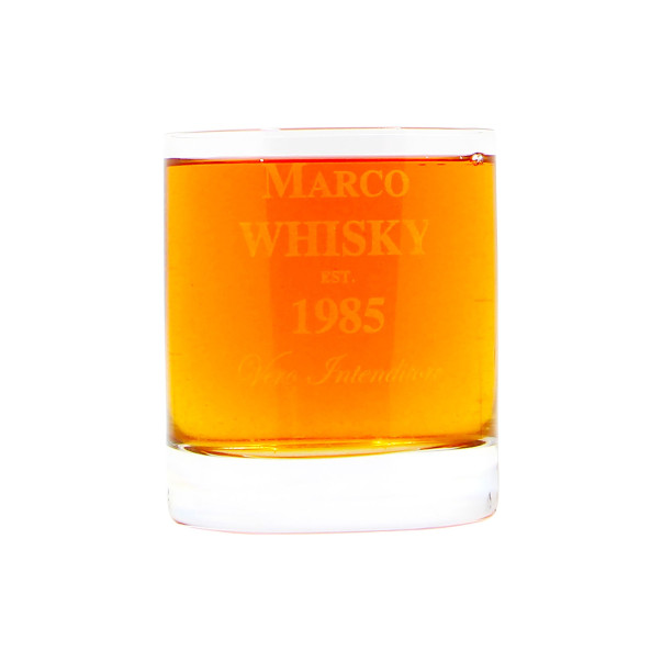 Bicchiere da whisky personalizzato - tumbler