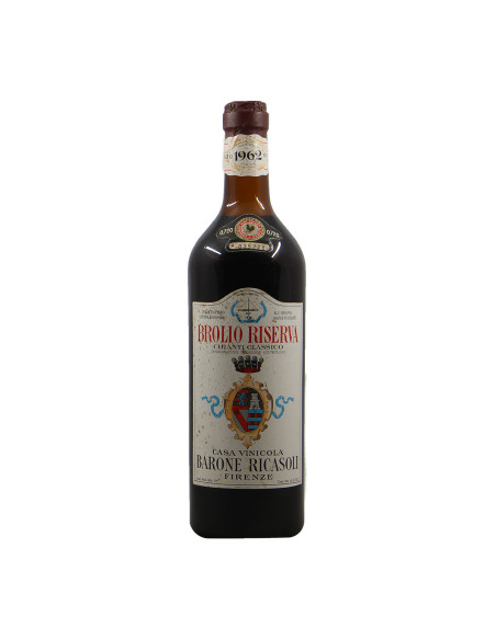 CHIANTI CLASSICO RISERVA BROLIO 1962 BARONE RICASOLI