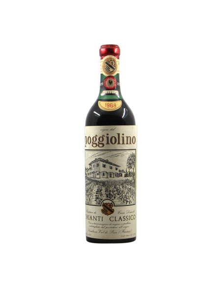 CHIANTI CLASSICO 1968 POGGIOLINO