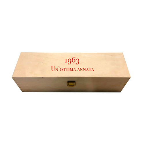 Cassetta in legno per vino personalizzata per bottiglia magnum