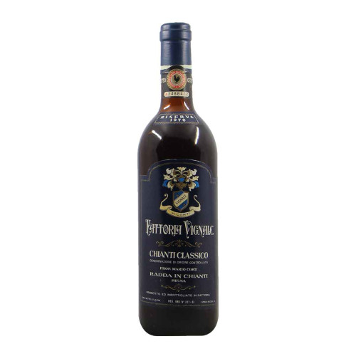 CHIANTI CLASSICO RISERVA 1970 FATTORIA VIGNALE